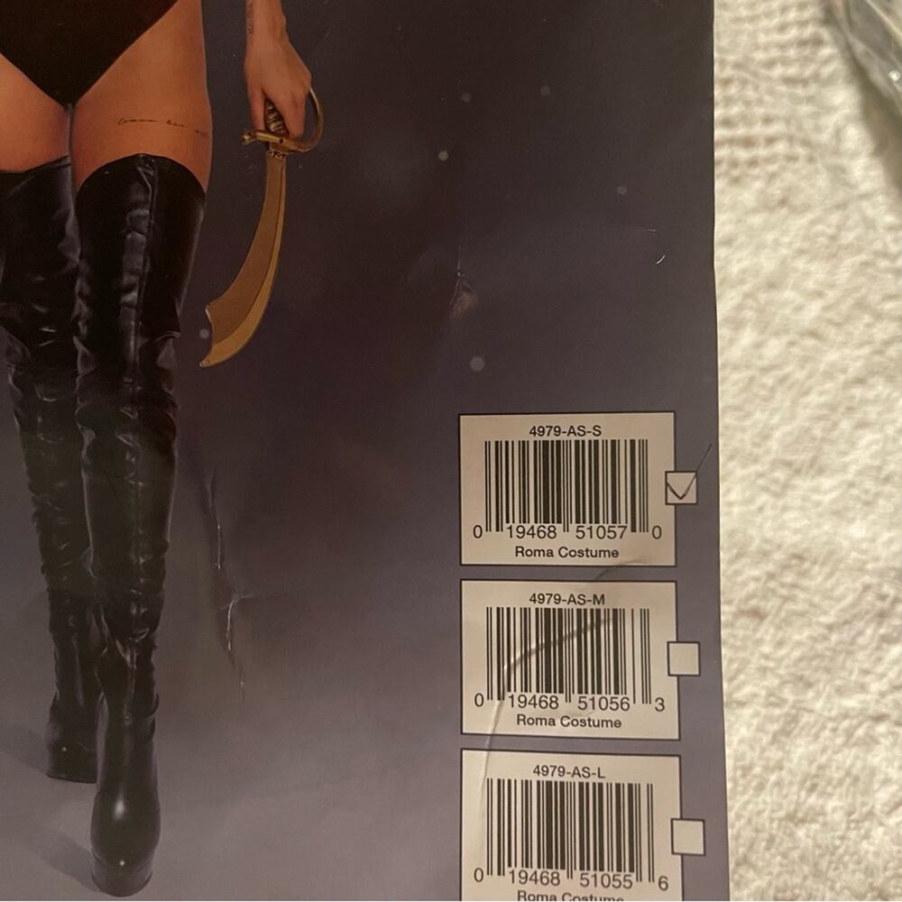 NEW Roma Elegant Pirate Maiden Costume Size Small - Picture 5 of 5